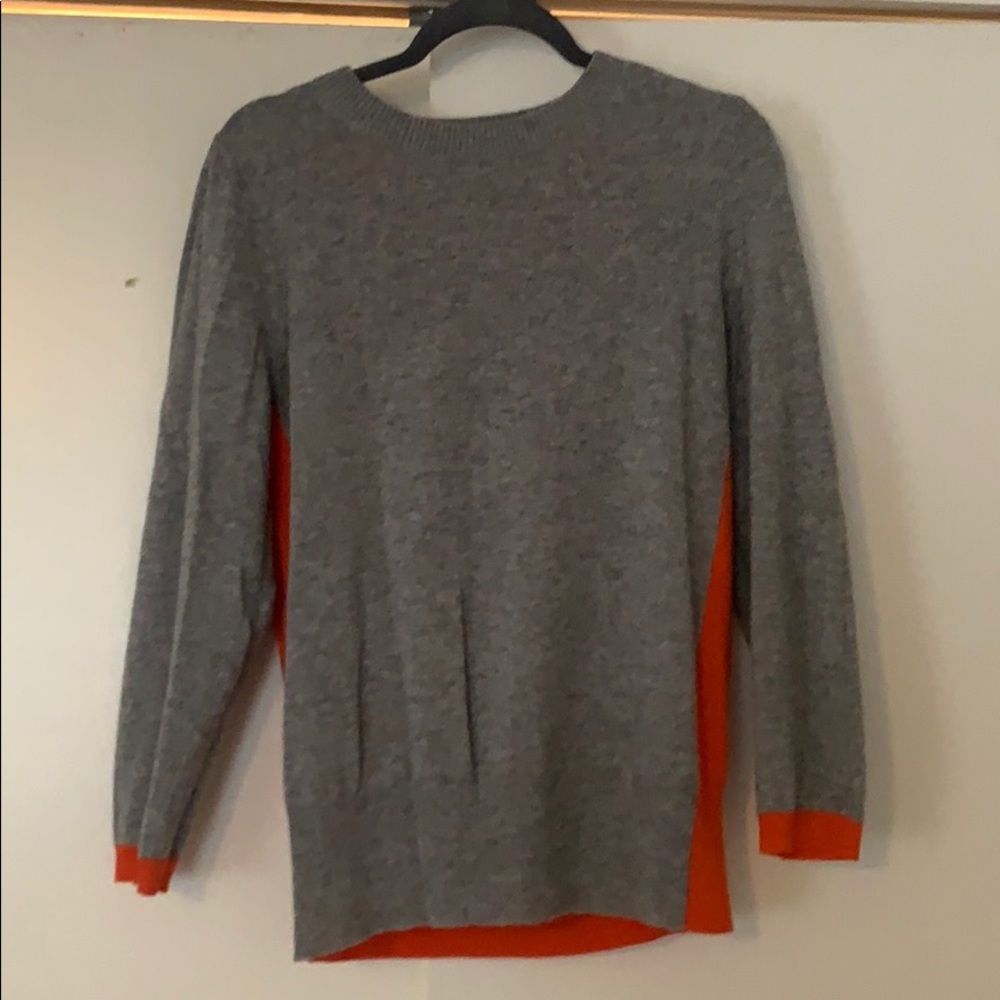 JCREW block color cashmere sweater